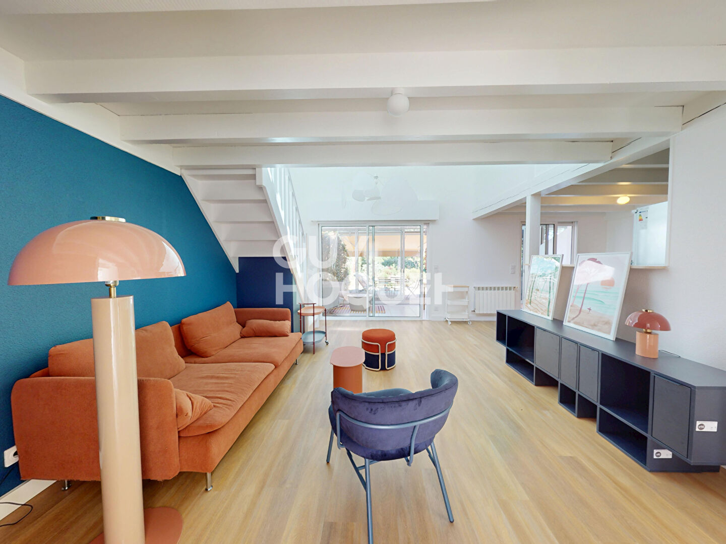 Jolie villa patio entre plages en centre-ville 