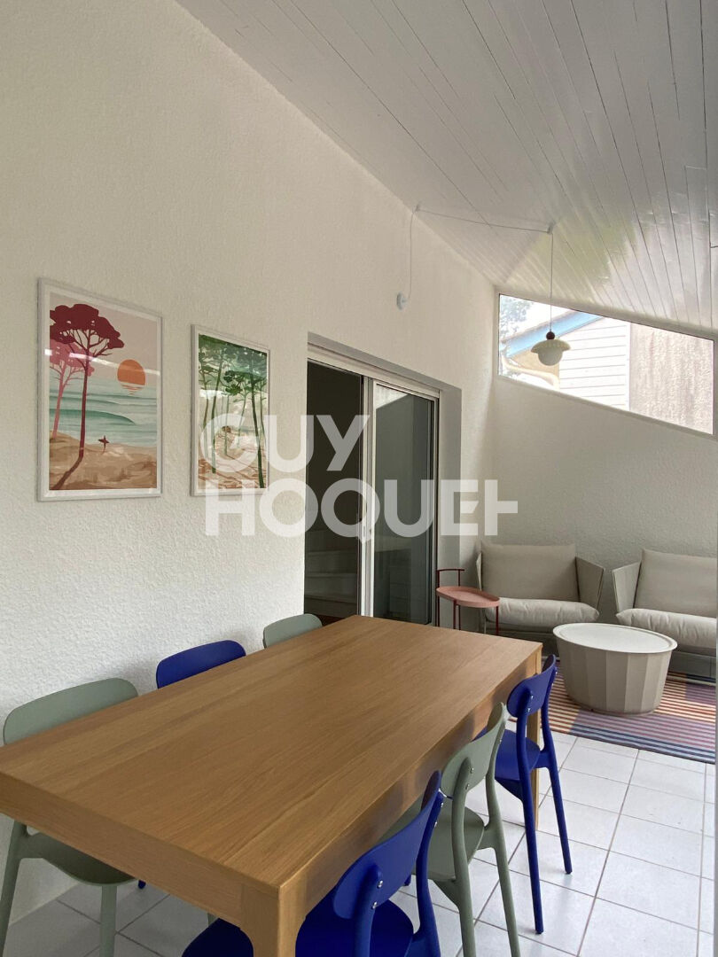 Jolie villa patio entre plages en centre-ville 