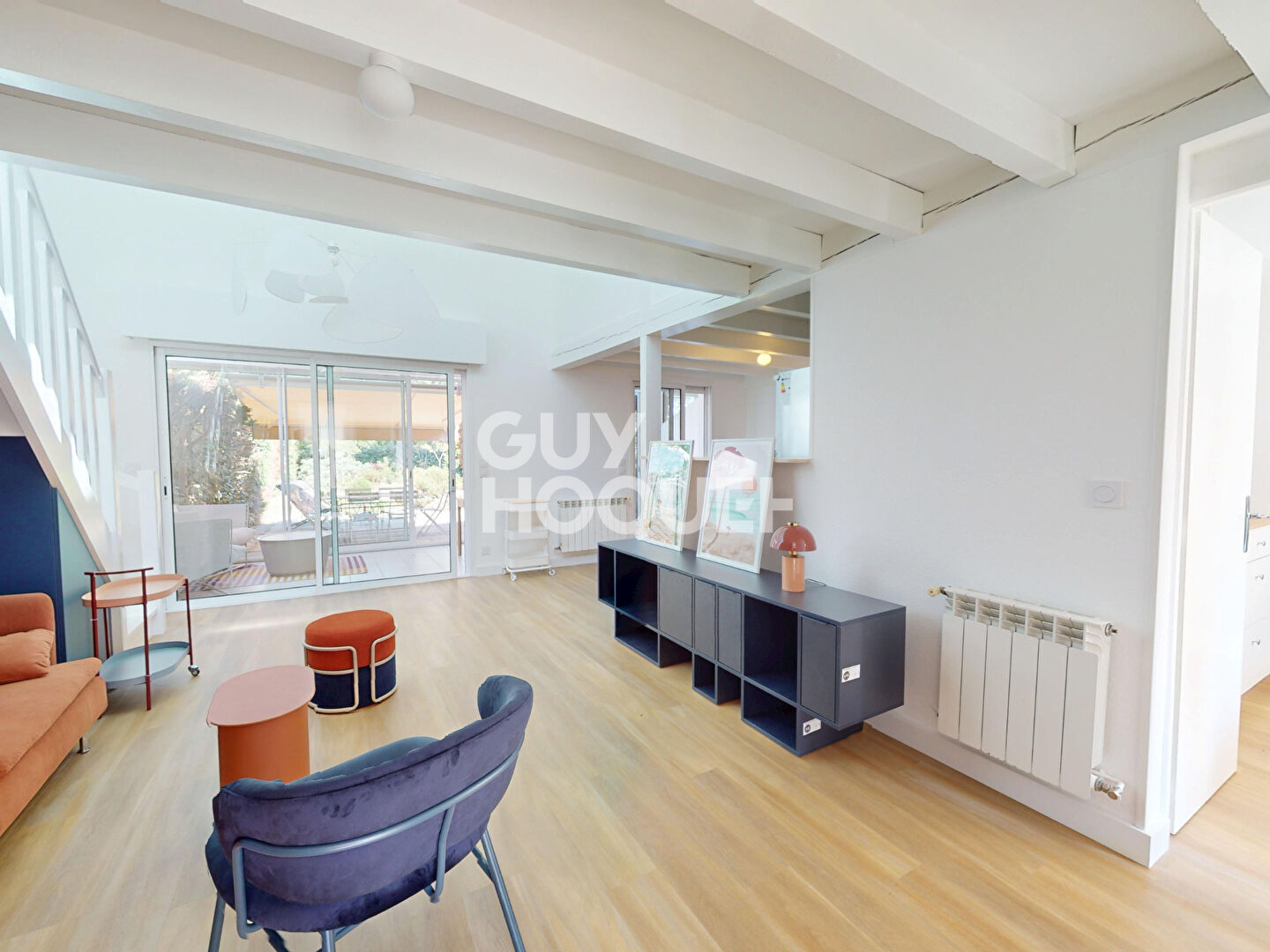 Jolie villa patio entre plages en centre-ville 