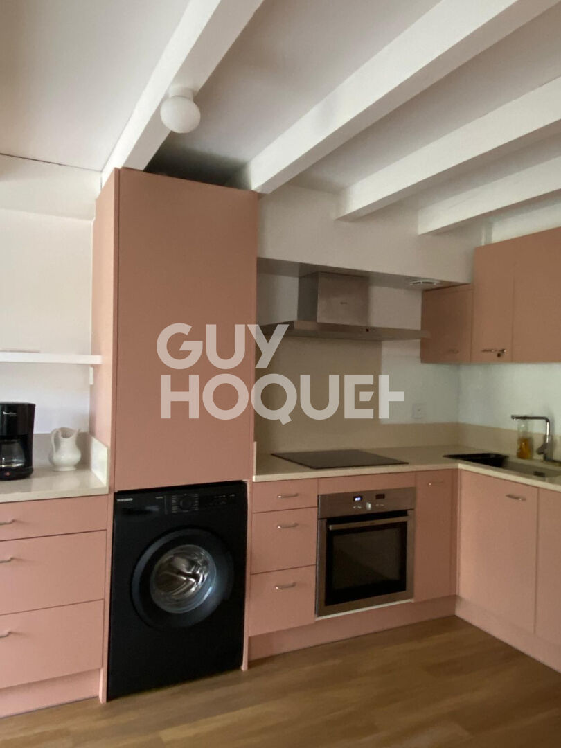 Jolie villa patio entre plages en centre-ville 