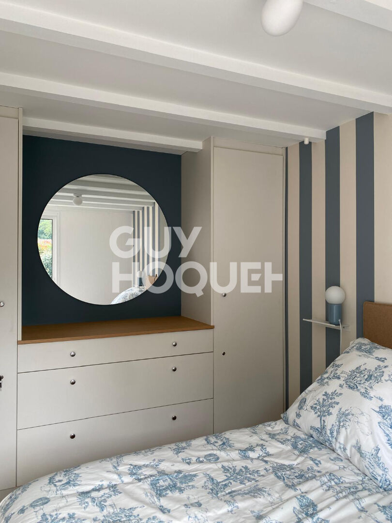 Jolie villa patio entre plages en centre-ville 