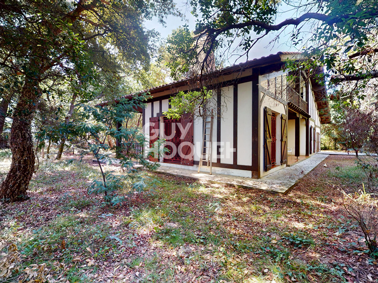 Plage à pieds ! Maison landaise sur terrain 1995 m²