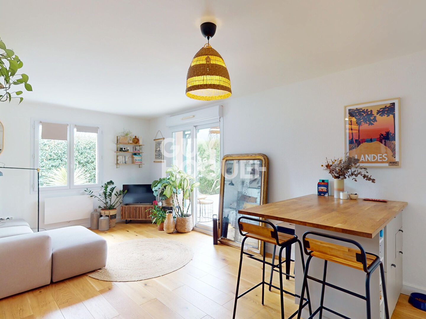 Maison rénovée au bourg de Seignosse