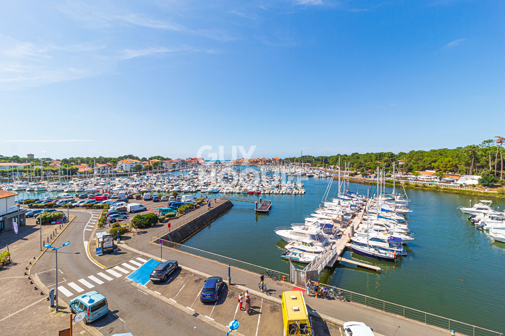 Beau studio avec vue port à Capbreton