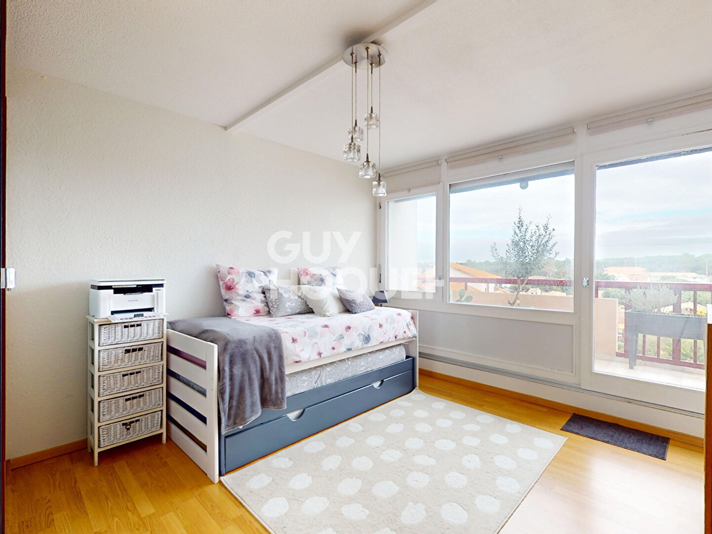 Appartement T4 au dernier étage avec terrasses au port de Capbreton