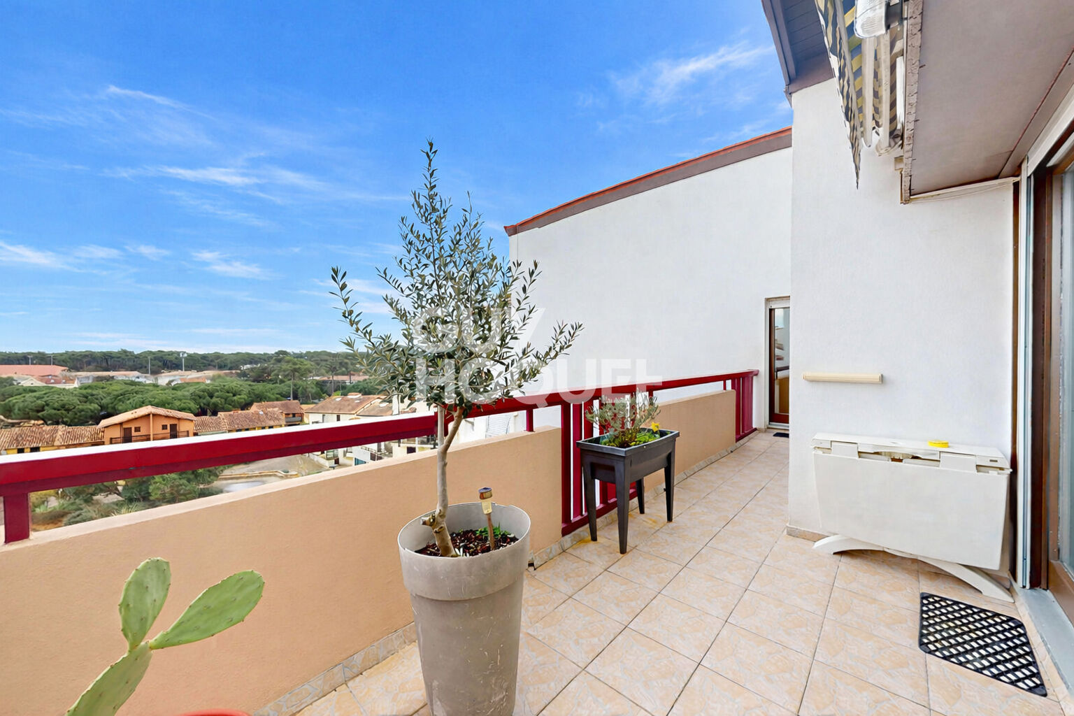 Appartement T4 au dernier étage avec terrasses au port de Capbreton