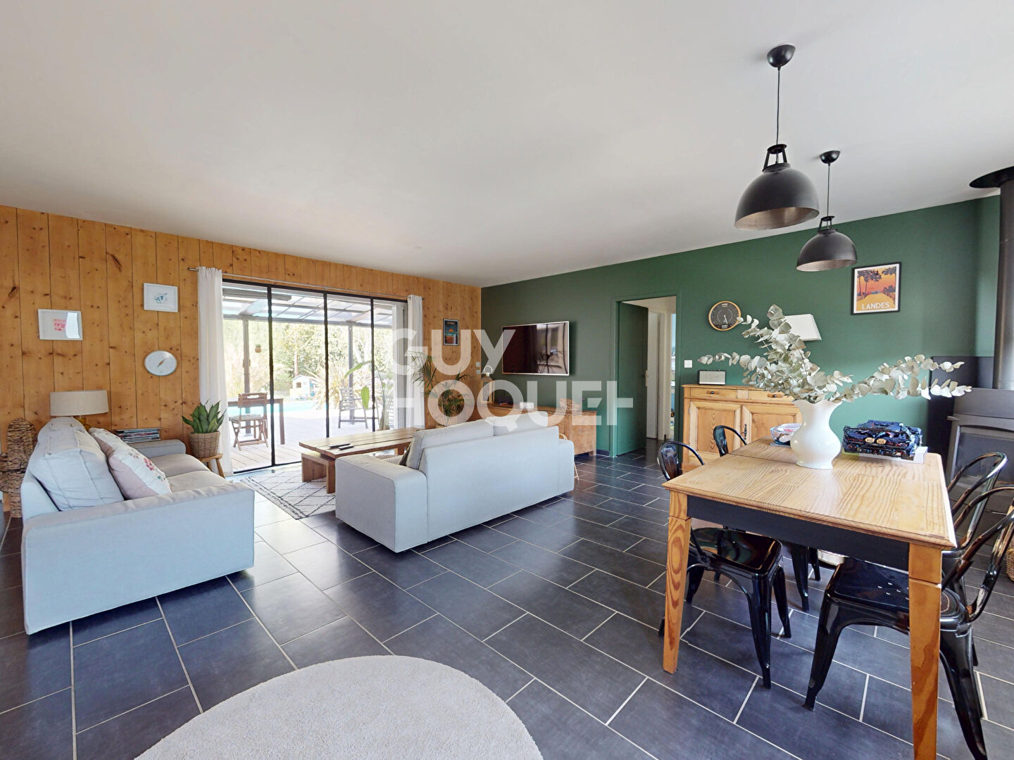 Maison contemporaine 4 pièces , Cadre exceptionnel à Bénesse-Maremne