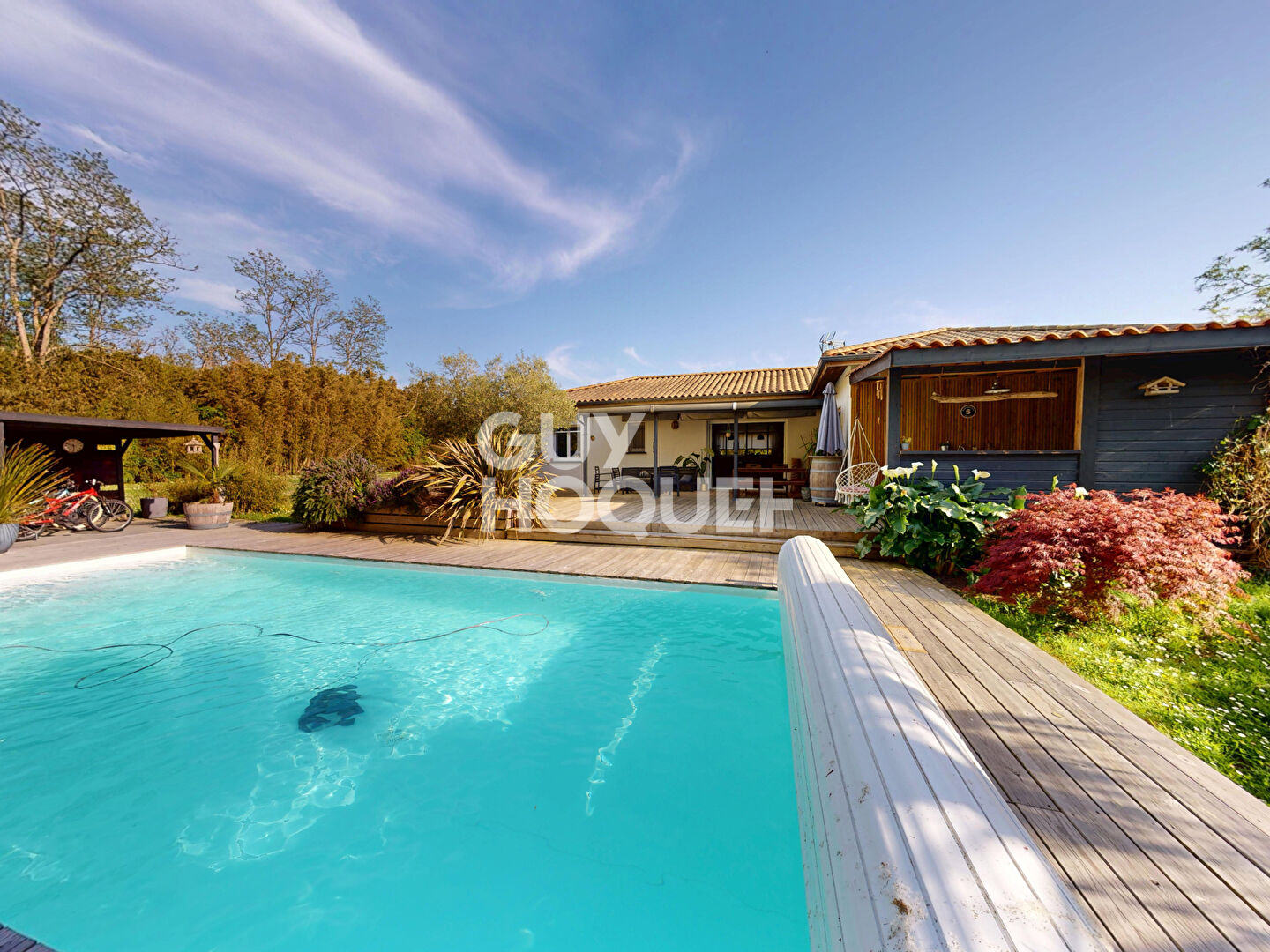 Maison contemporaine 4 pièces , Cadre exceptionnel à Bénesse-Maremne