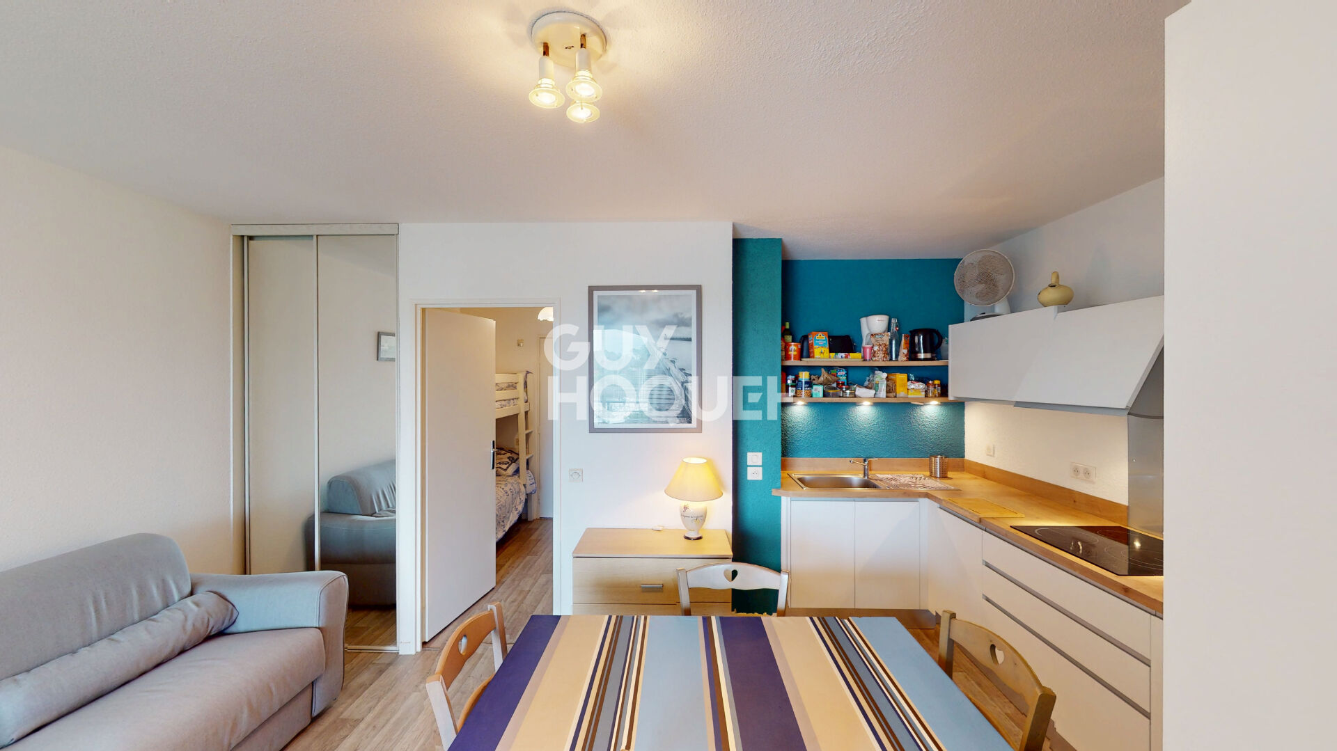 CAPBRETON port - T2 avec loggia et parking en sous-sol