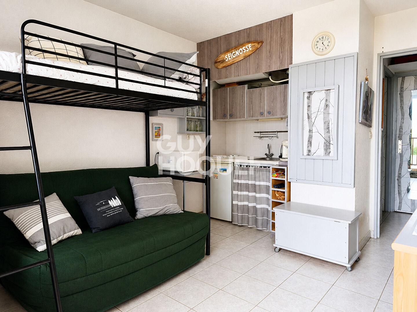 Studio avec balcon proche plage à Seignosse