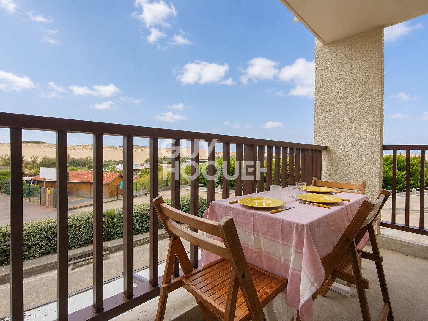 Studio avec balcon proche plage à Seignosse