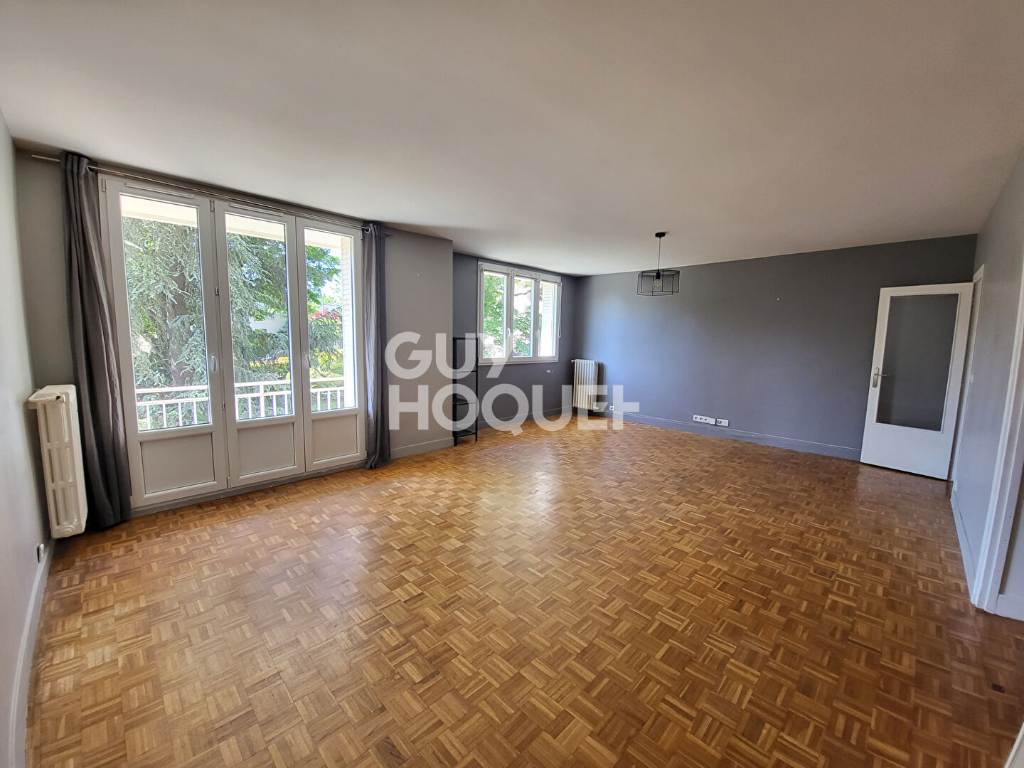 Appartement 4p 2 chambres + garage, Proche gare