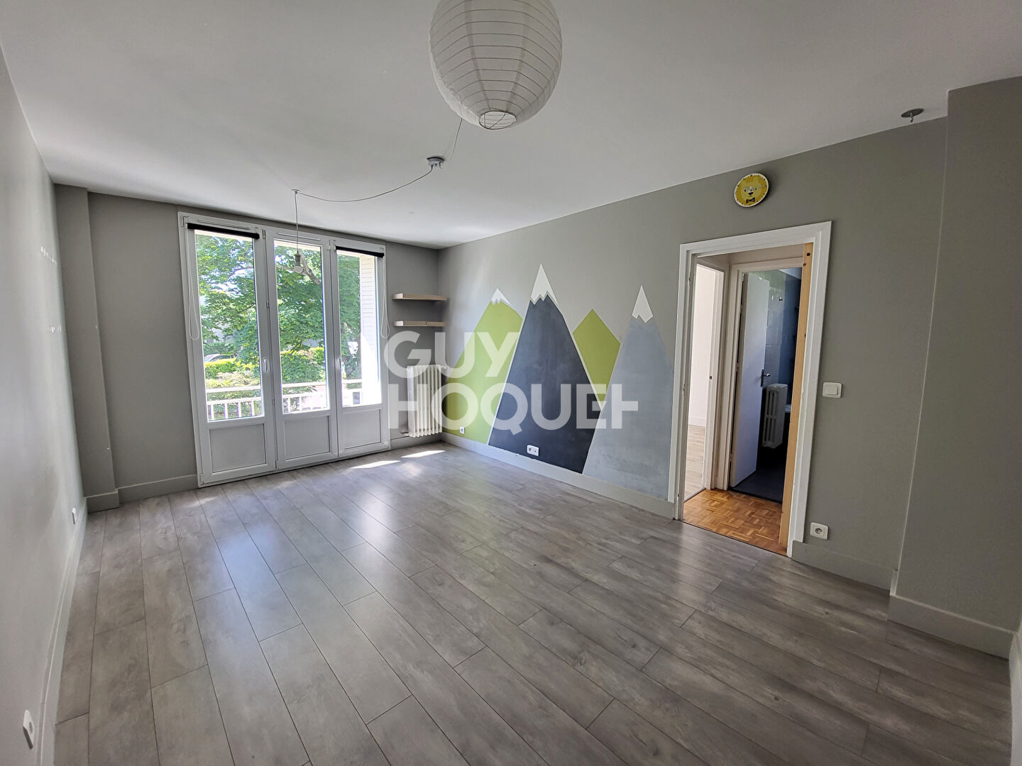 Appartement 4p 2 chambres + garage, Proche gare