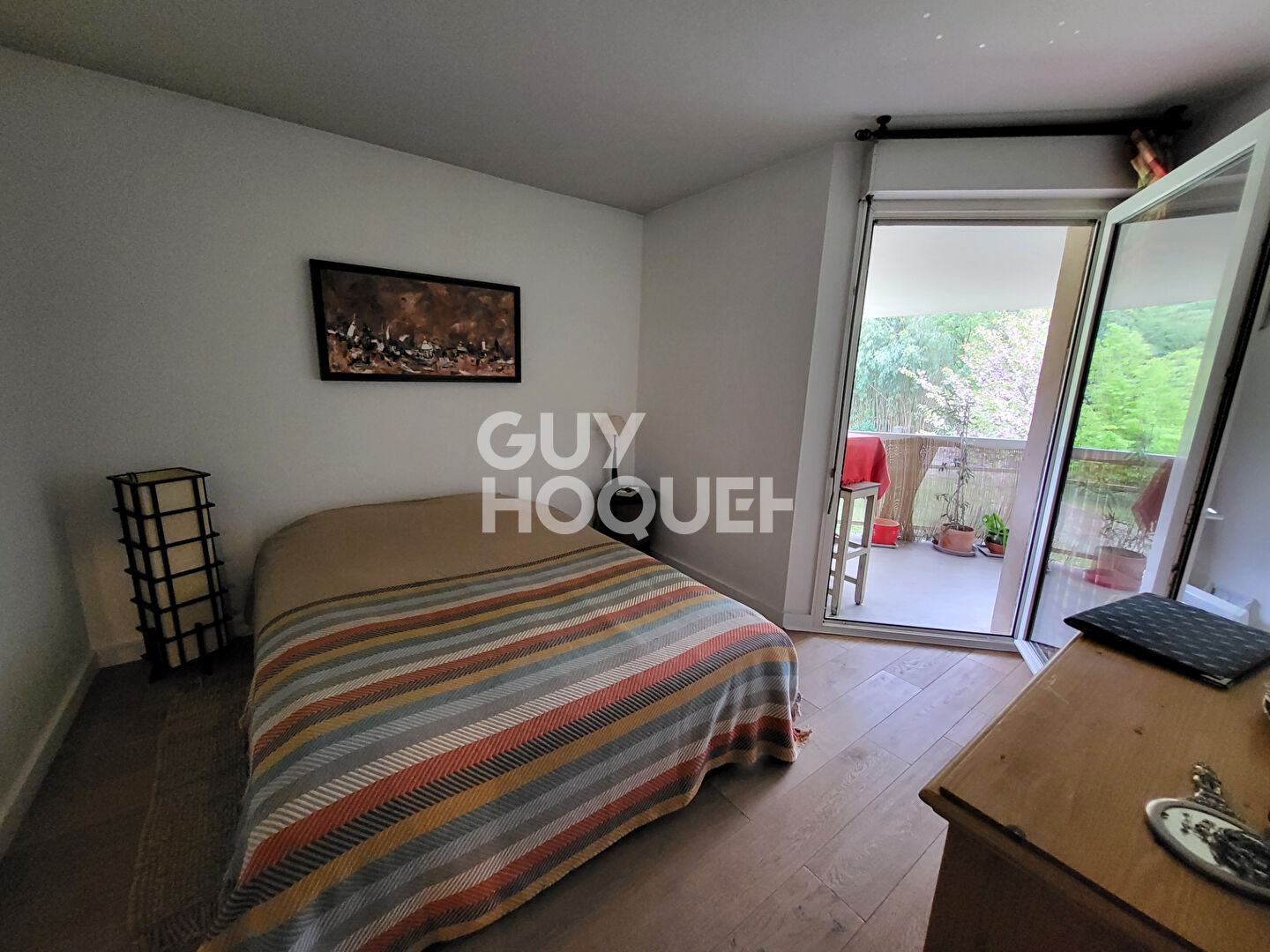 Appartement 3p dernier étage, avec balcon-terrasse et box