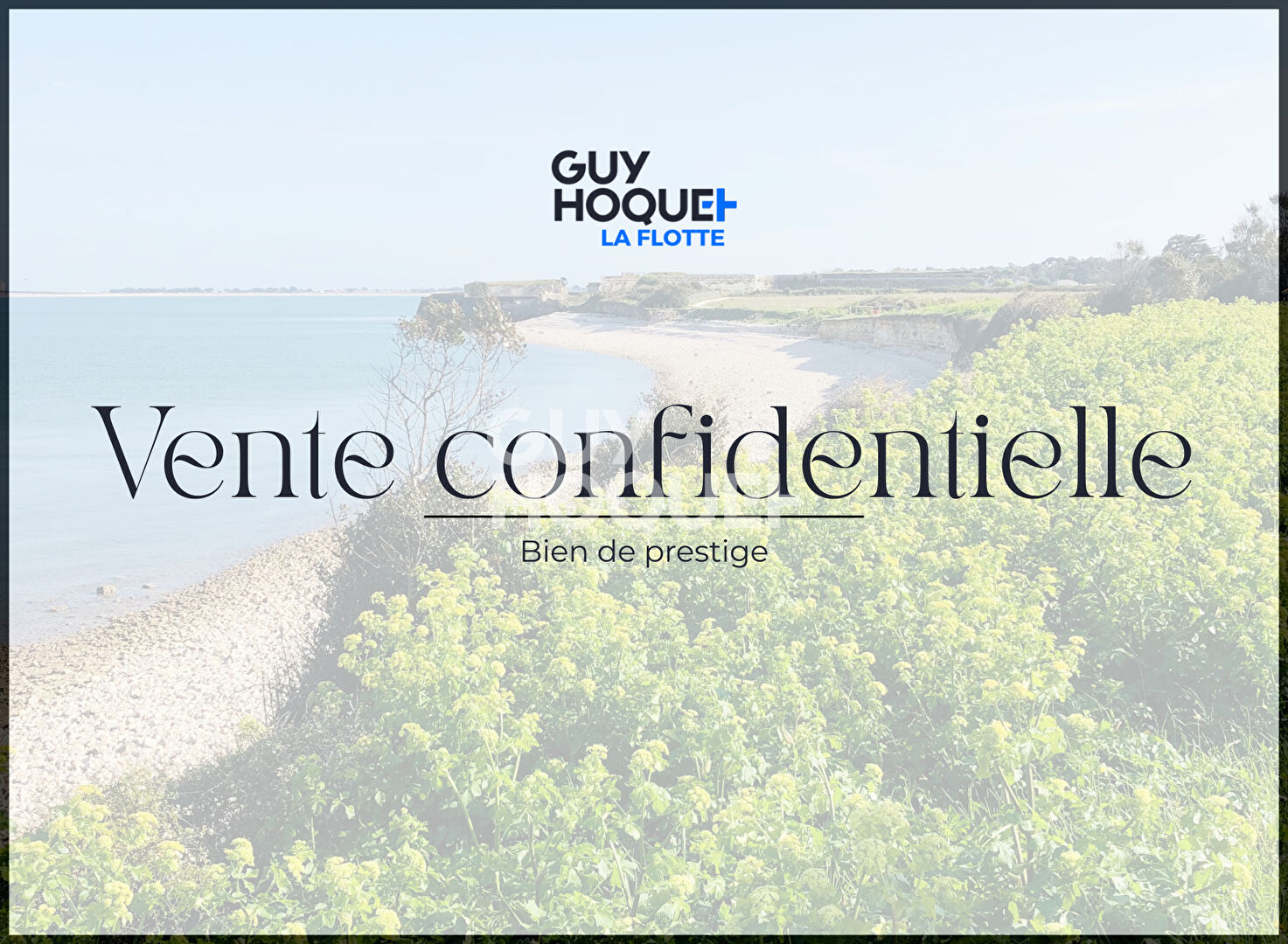 Rivedoux Plage - Ile de Ré | Propriété d'exception avec vue mer