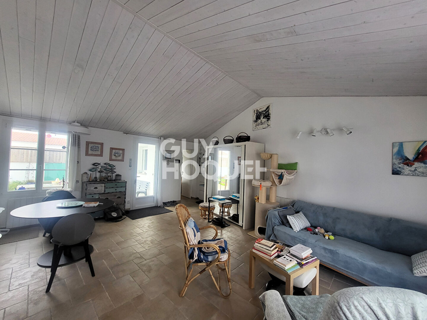 Le Bois-Plage-en-Ré  Charmante maison avec double jardin exposé sud-ouest