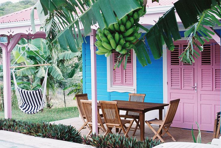 MAISON EN BOIS STYLE CREOLE