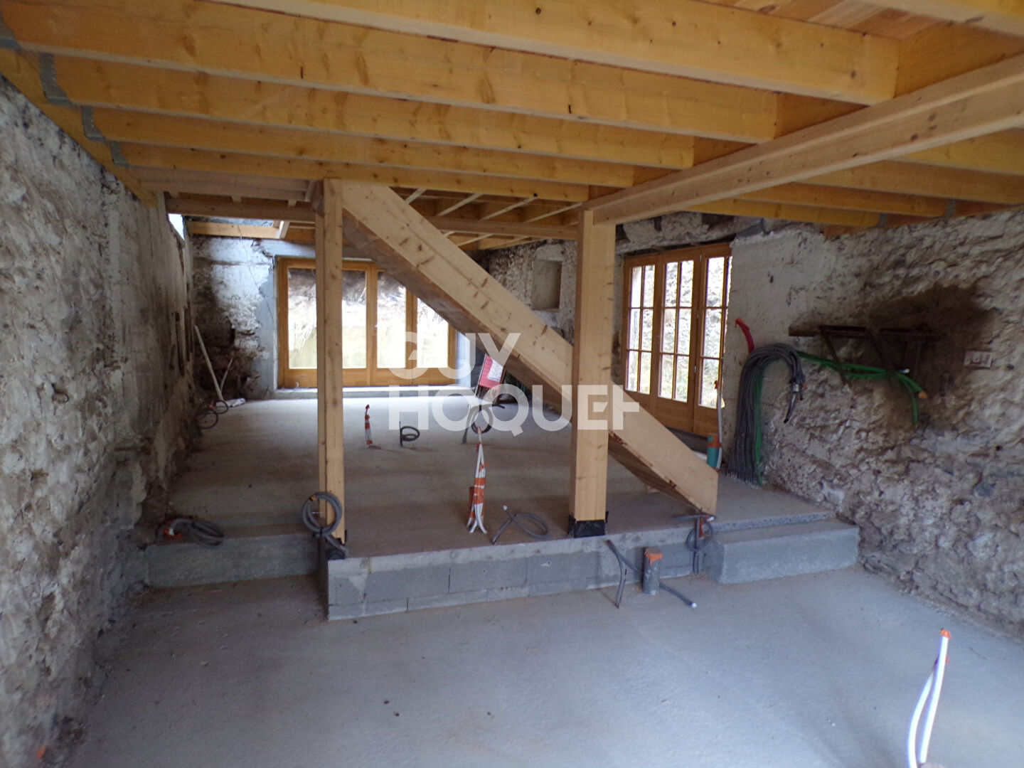 Maison en cours de rénovation