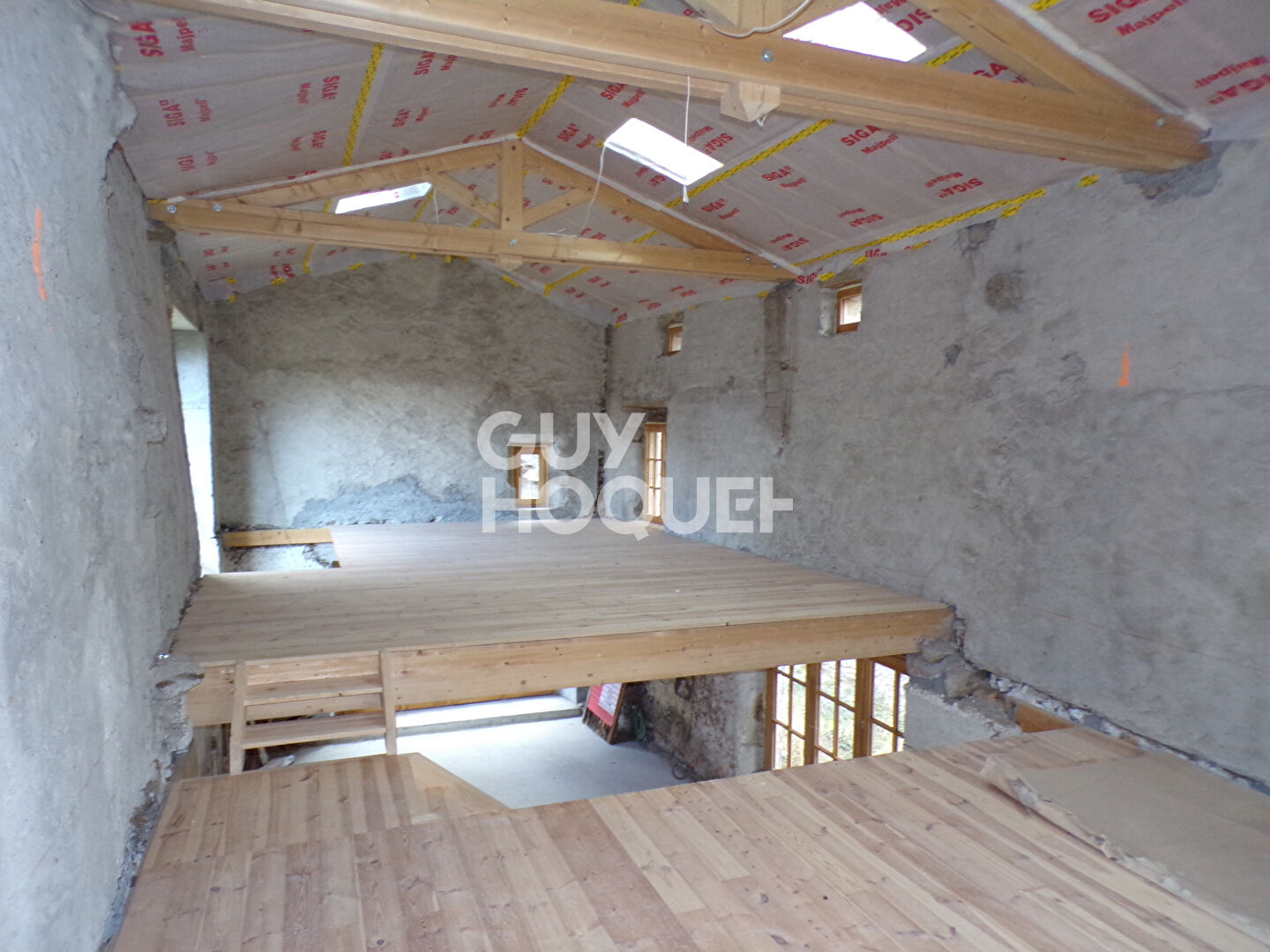 Maison en cours de rénovation