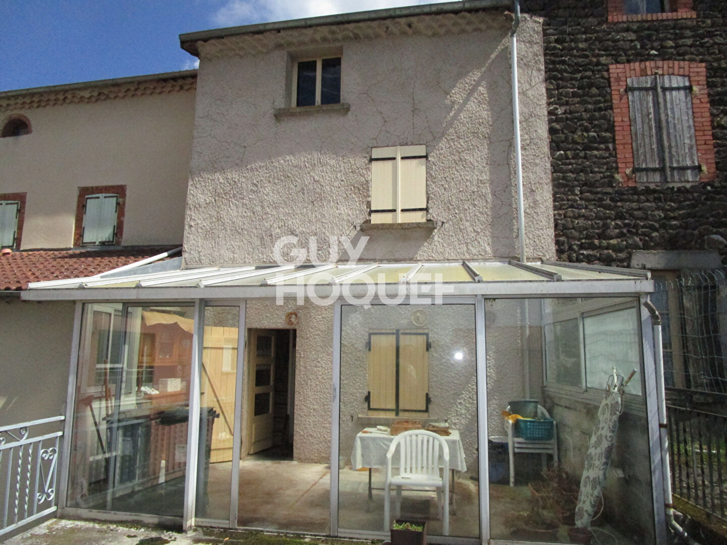 Maison avec garage