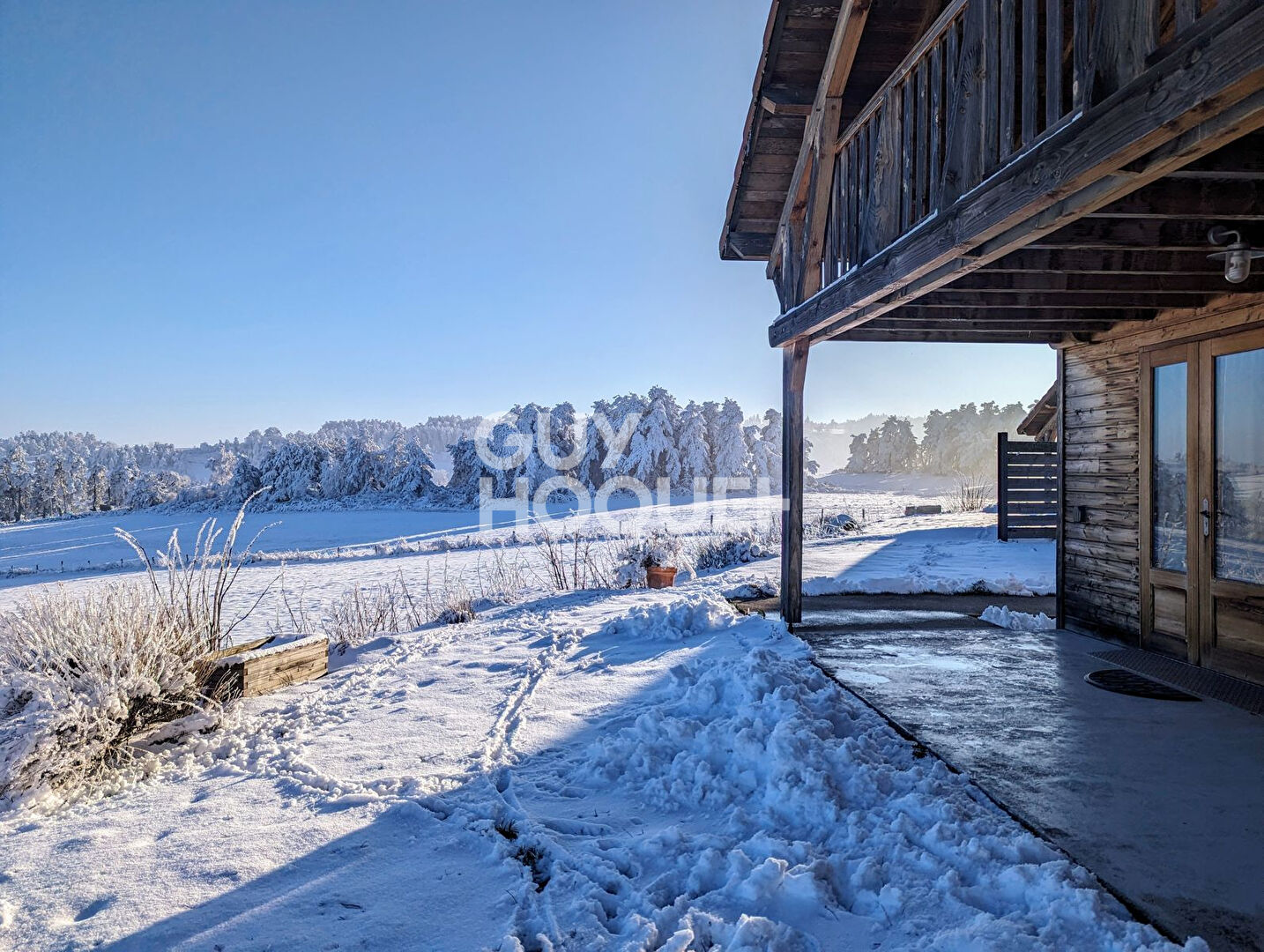 Trois chalets