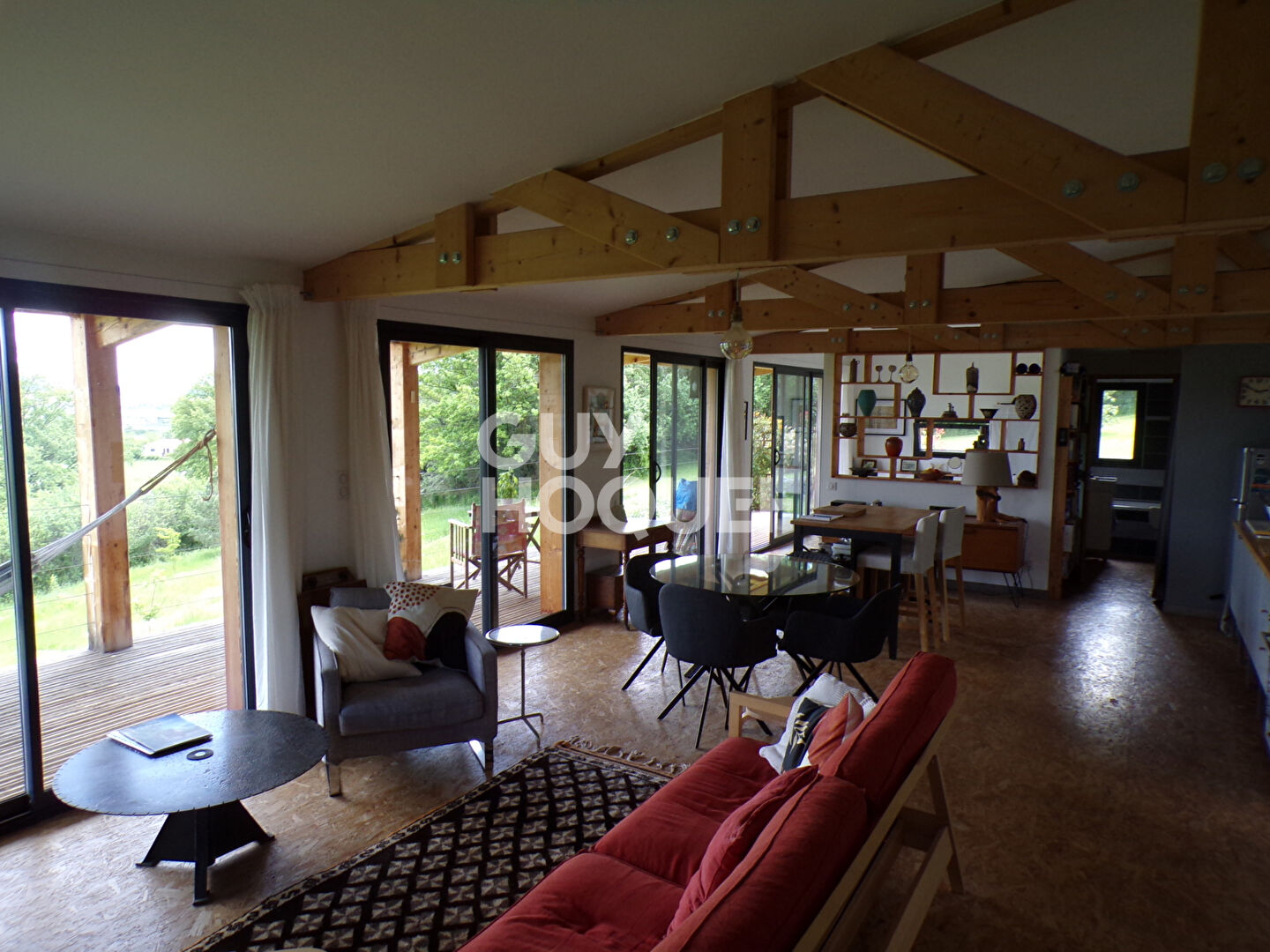 Maison atypique sur 5000 m² de terrain