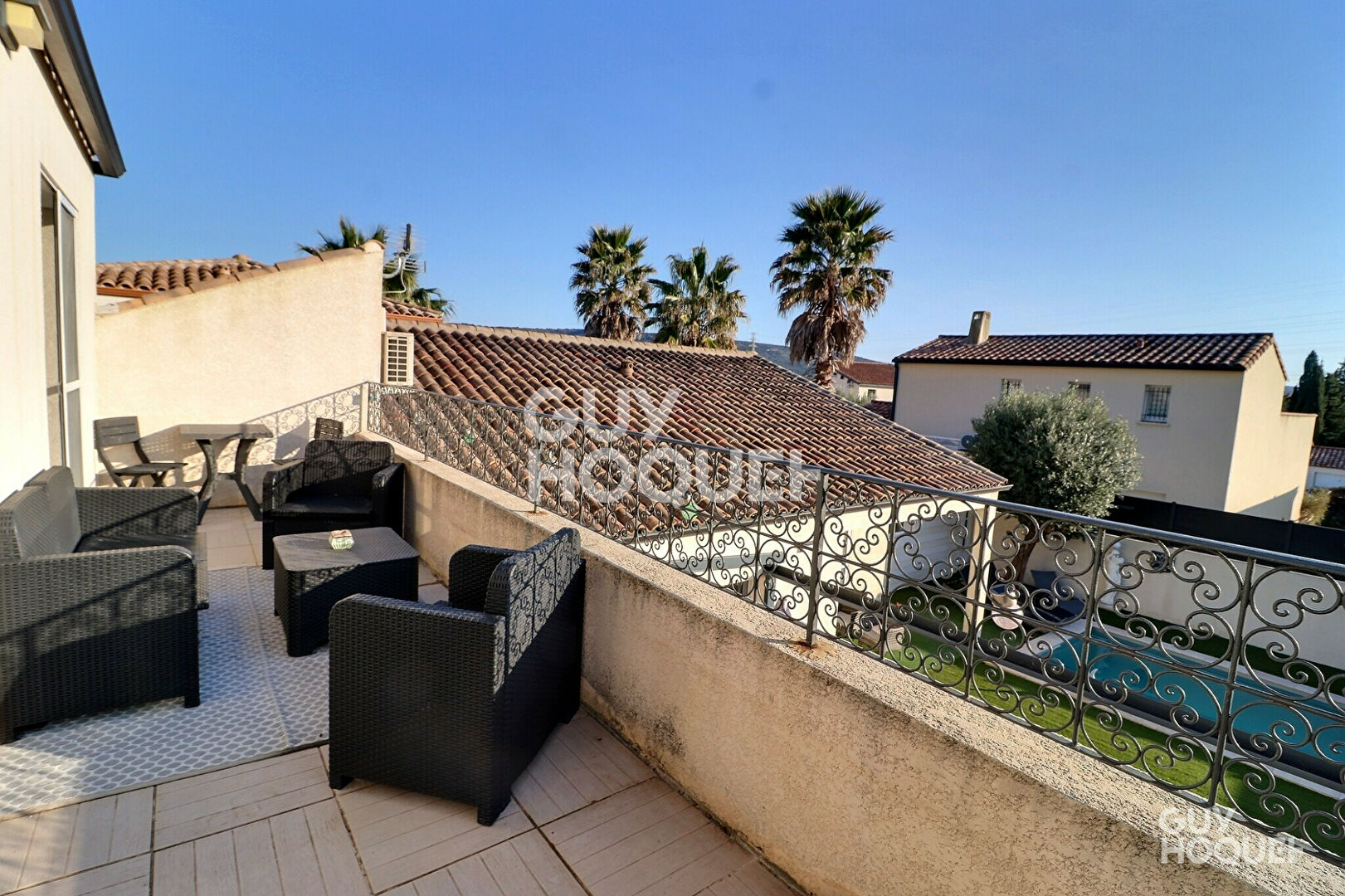 Fabrègues  Villa contemporaine 134 m² 4 chambres Piscine Garage