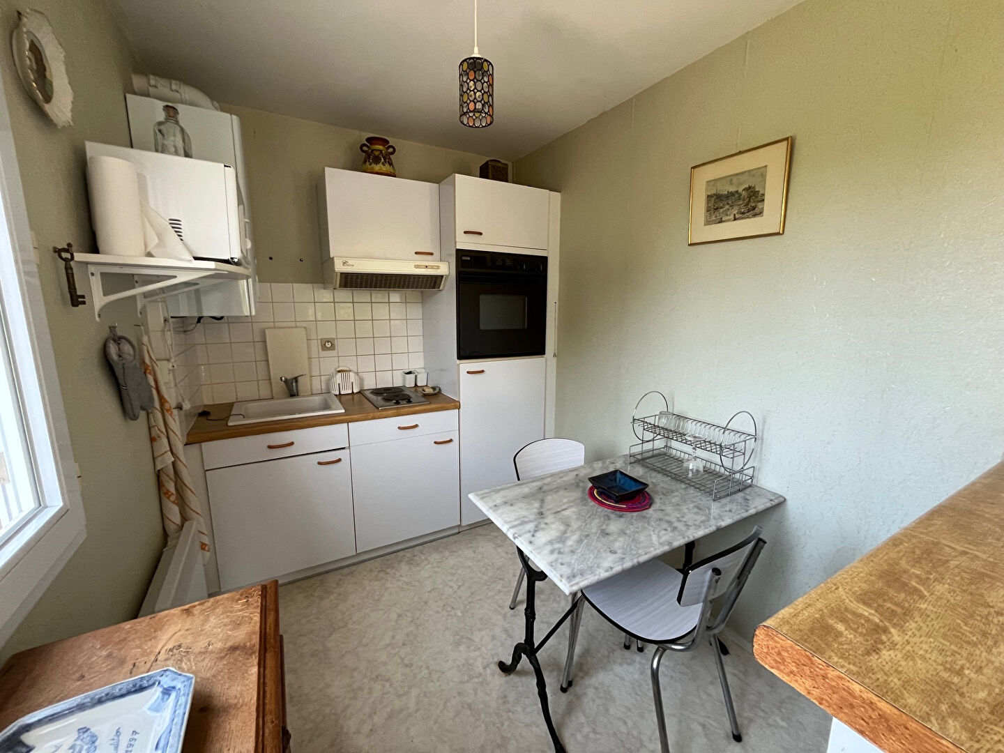 Au calme et proche du centre ville.