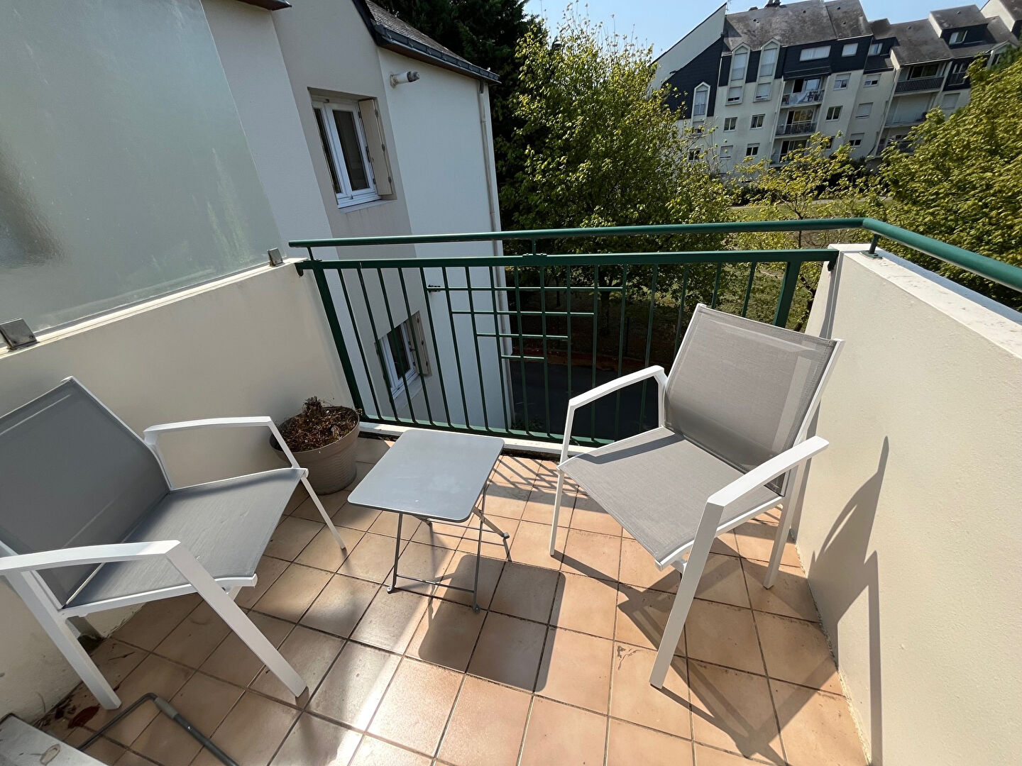 Au calme et proche du centre ville.