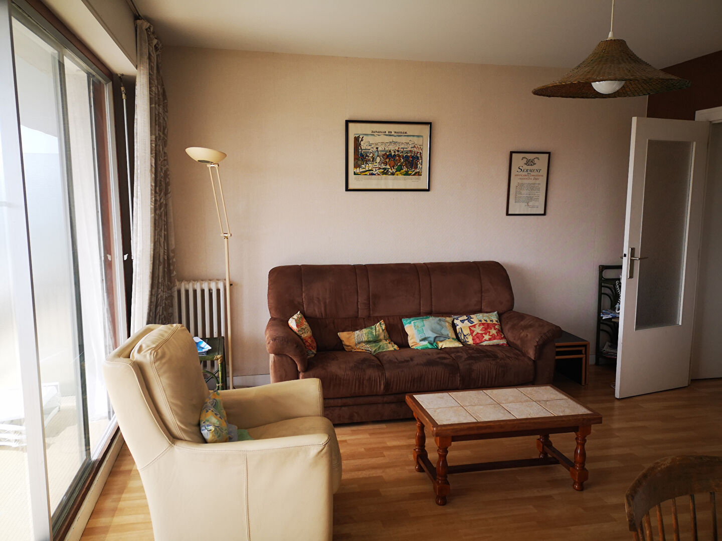 GRAND APPARTEMENT D'ANGLE  avec vue mer et port !