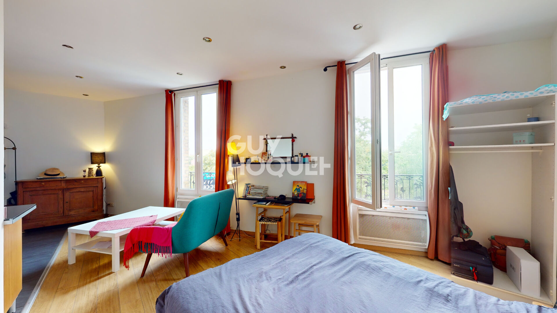 Appartement Les Lilas 1 pièce - DERNIER ETAGE - PROCHE PISCINE