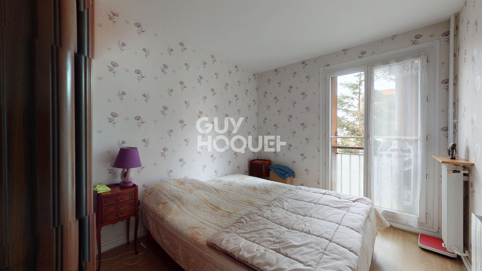 4 pièces traversant avec parking et cave