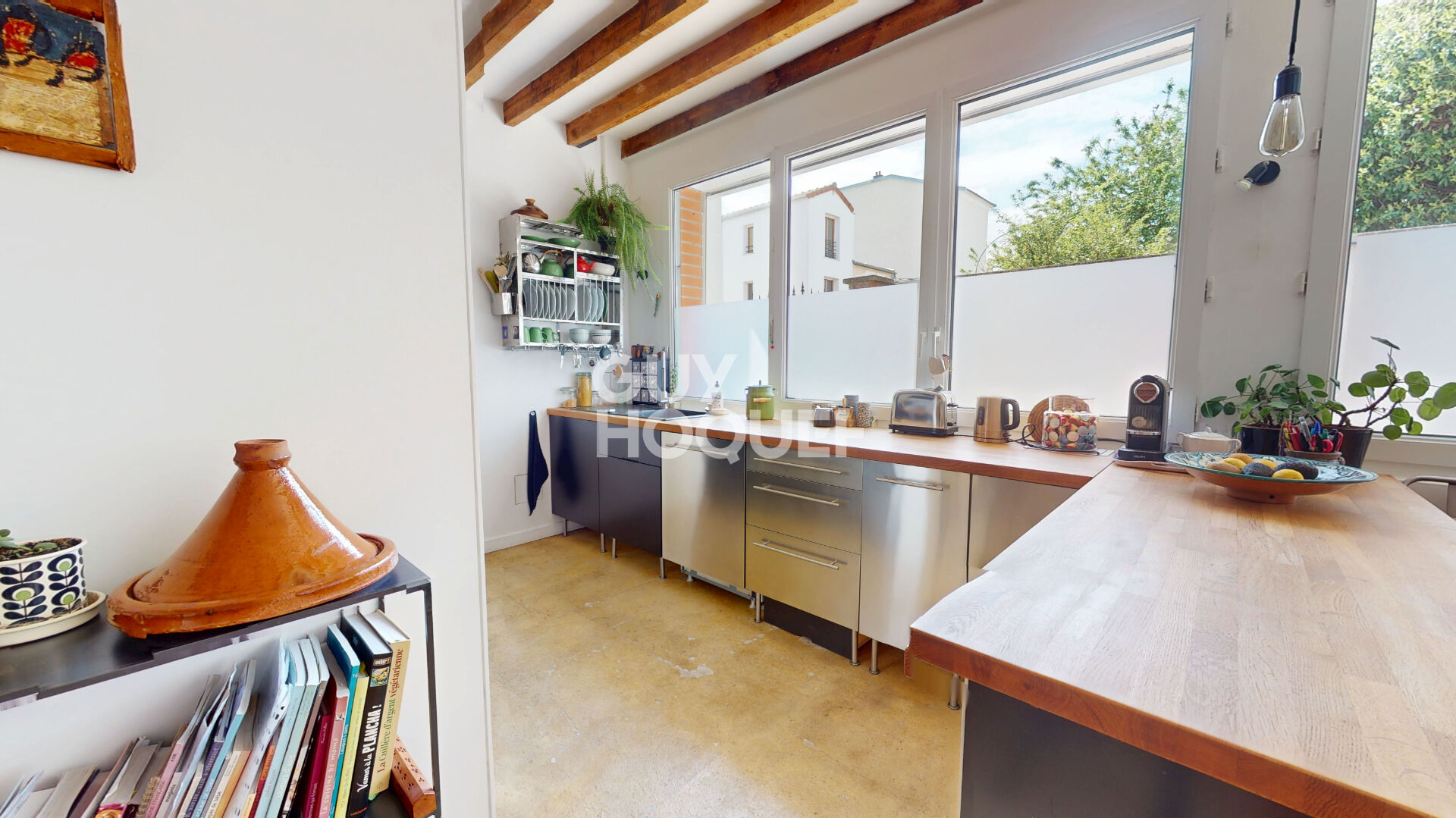 Maison de ville (2016) avec Patio  _ Calme Absolu à 5 min du Métro