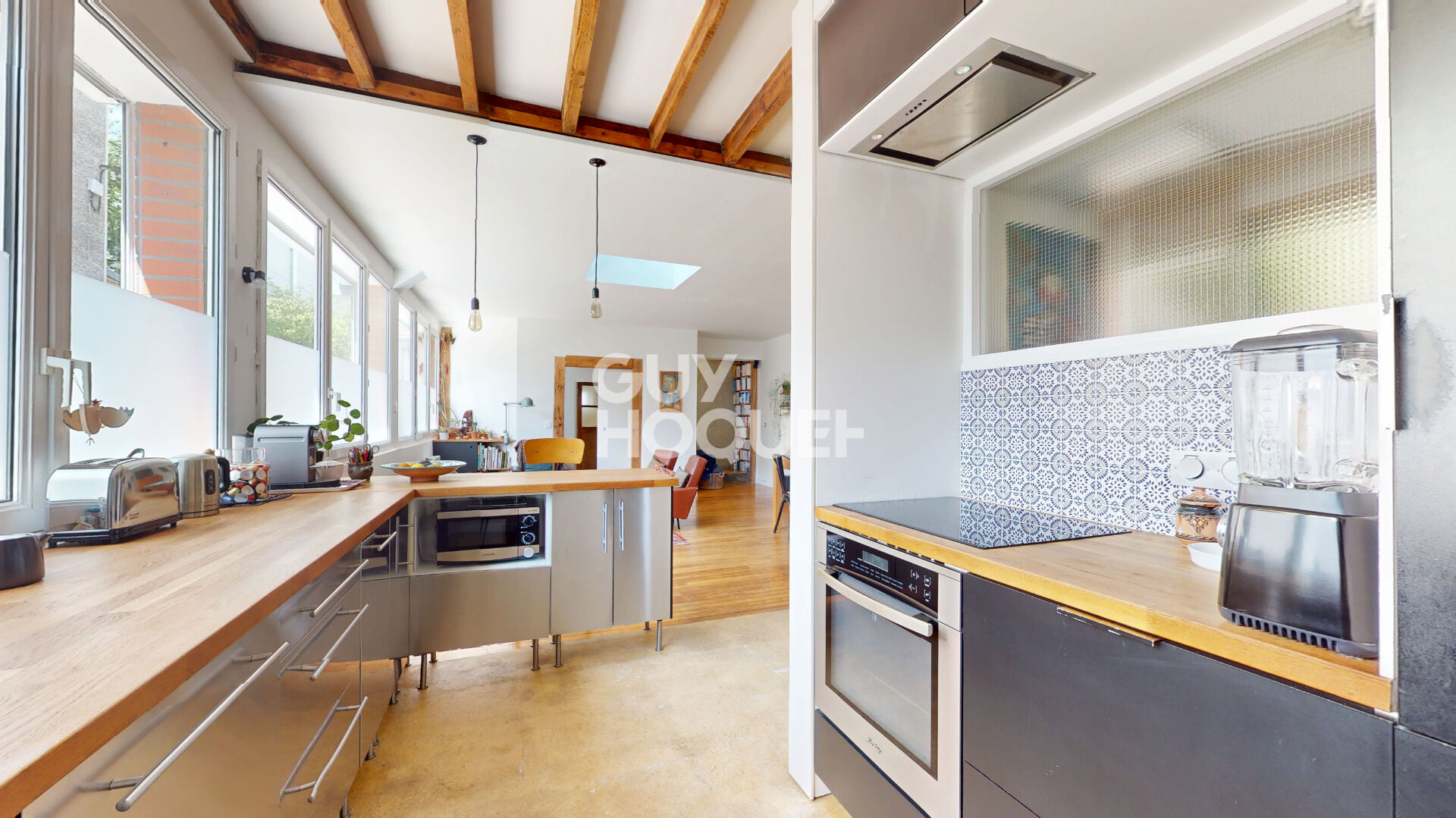 Maison de ville (2016) avec Patio  _ Calme Absolu à 5 min du Métro