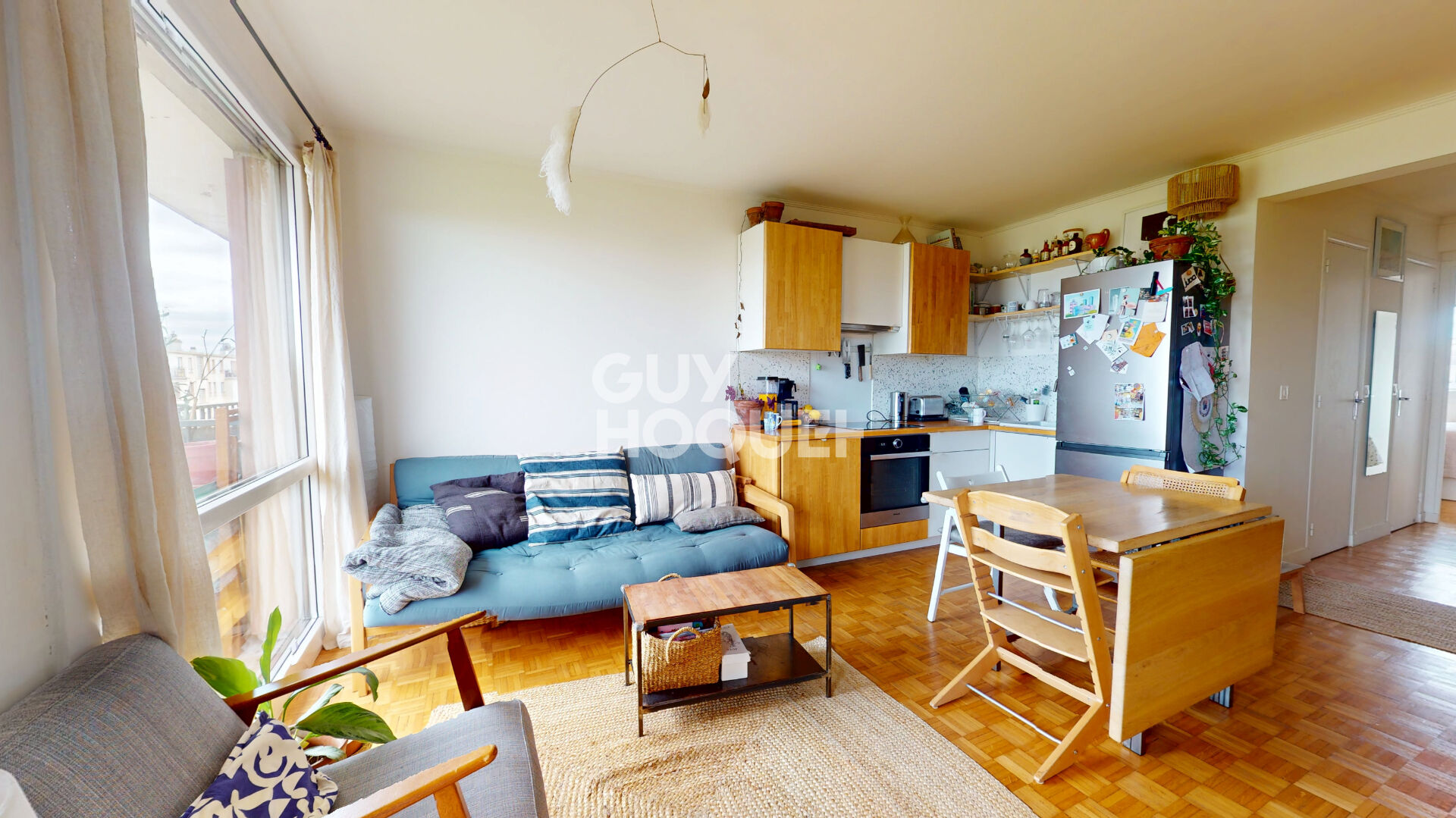 Appartement Bagnolet 3 pièce(s) 53 m2