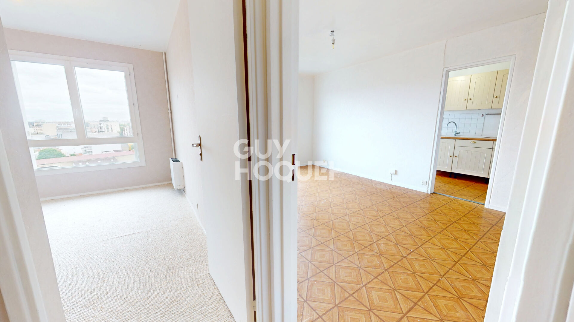 Appartement lumineux en hauteur avec Vue dégagée et Parking fermé | Jardin arboré