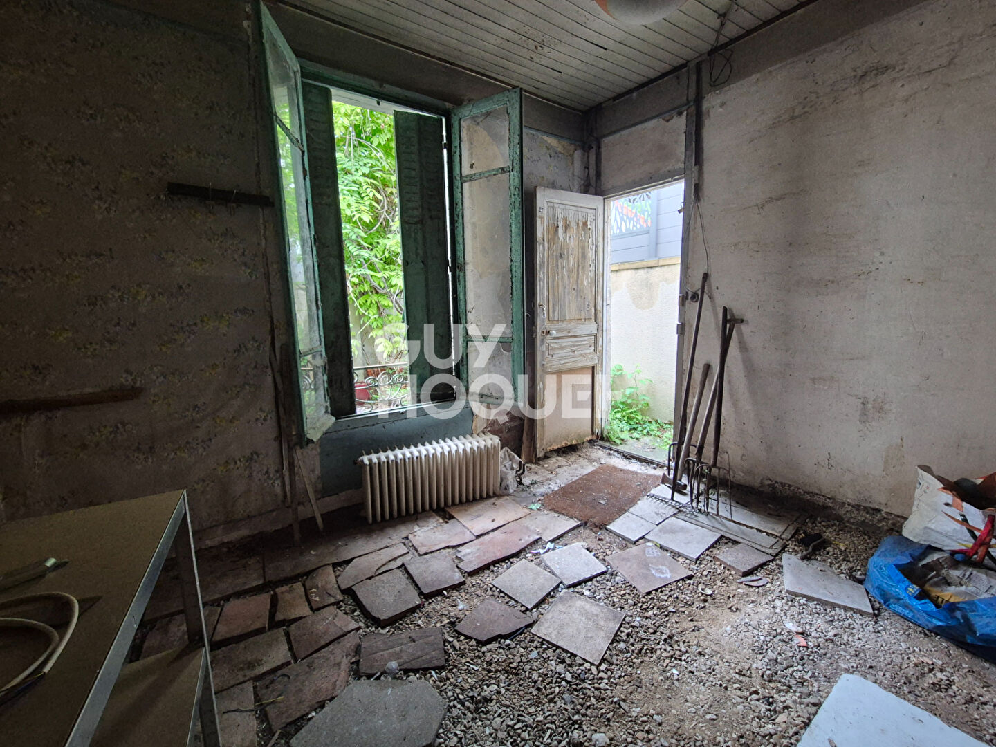 Rare ! Ancienne maison de maraîcher | 13 m² sur terrain de 52 m² | Impasse pavillonnaire au calme absolu