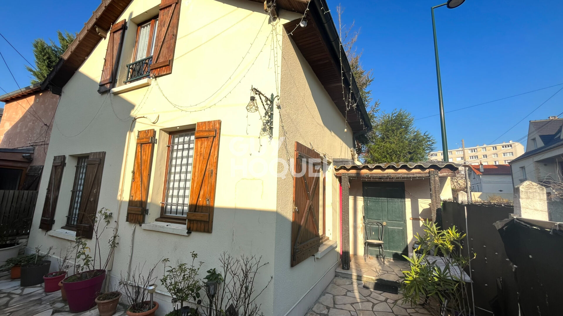 LES PAVILLONS SOUS BOIS : maison 3 pièces à vendre