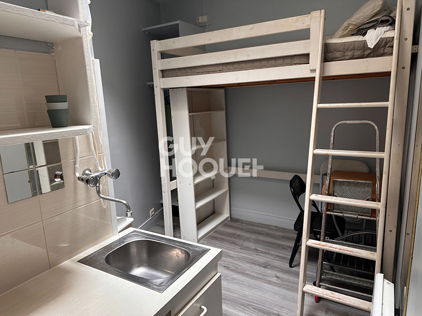 Appartement studio à vendre - Rue de la Pompe, Paris