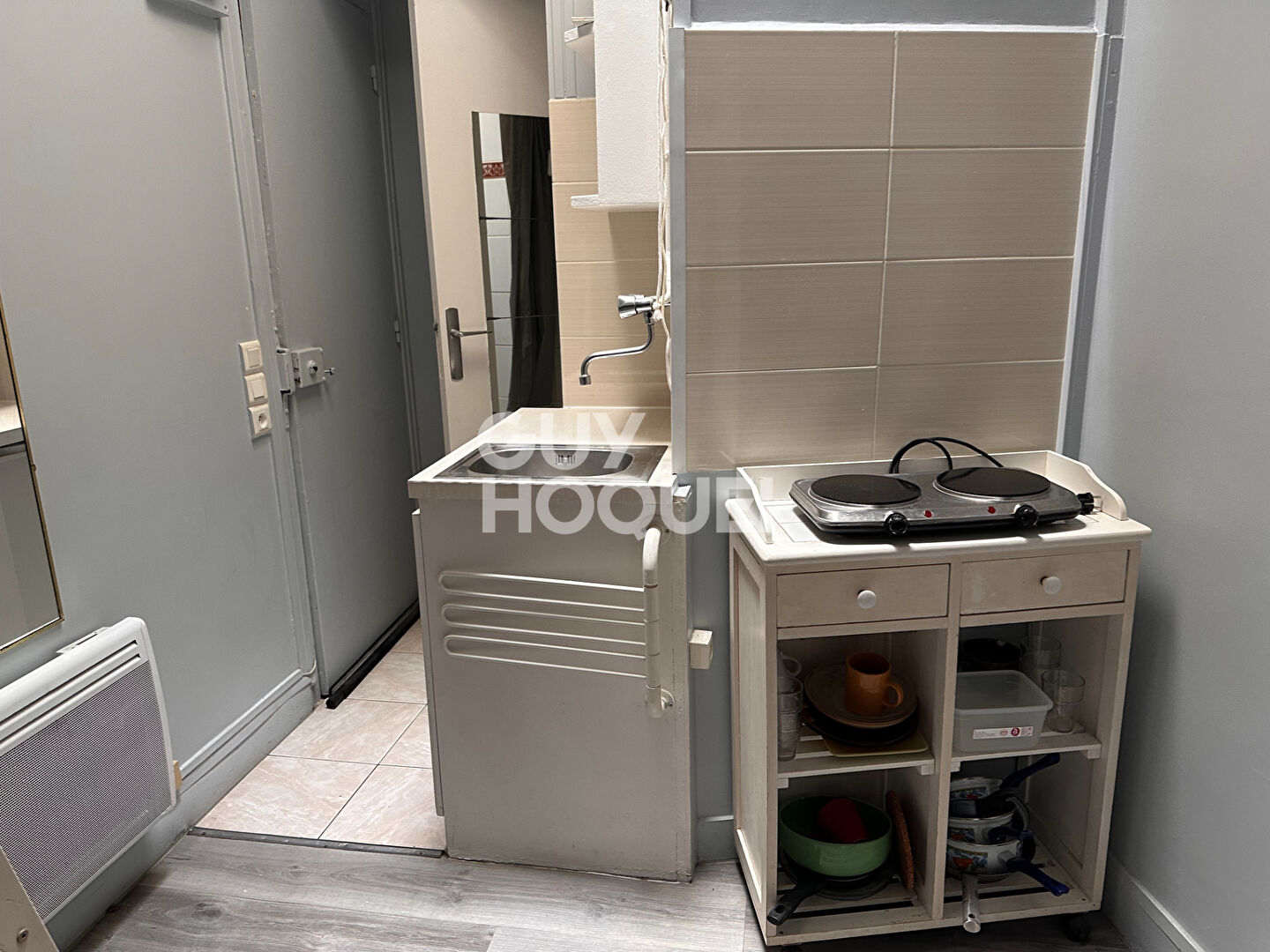 Appartement studio à vendre - Rue de la Pompe, Paris