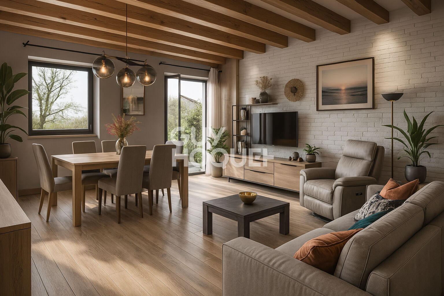 Maison avec beaucoup de cachet à découvrir !