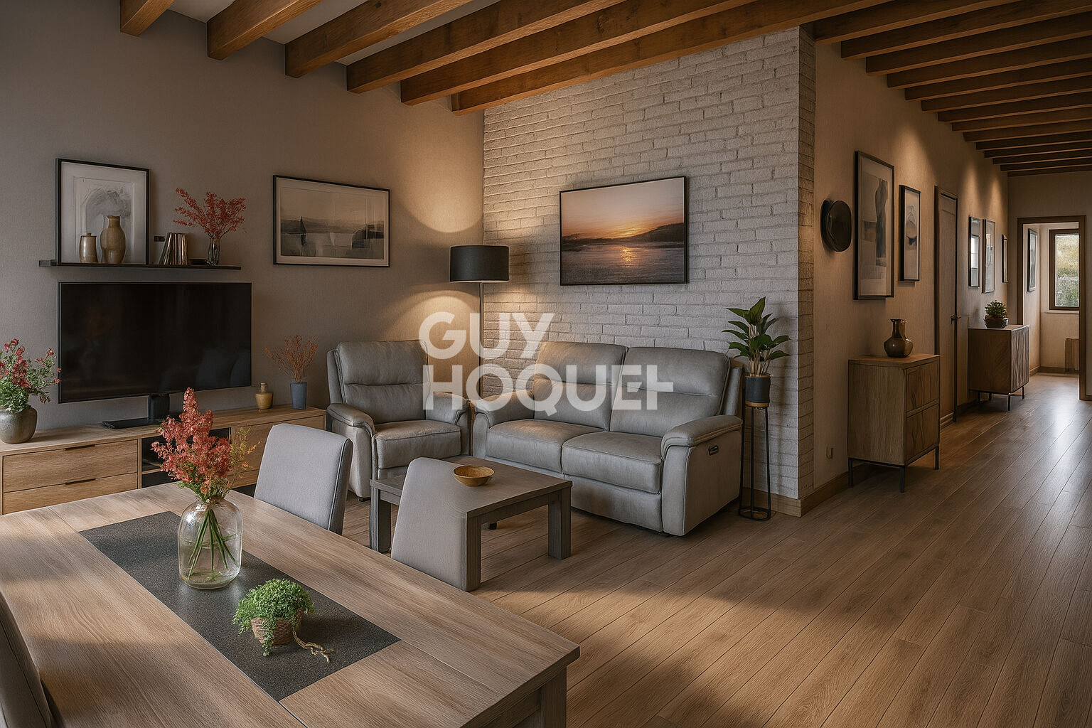 Maison avec beaucoup de cachet à découvrir !