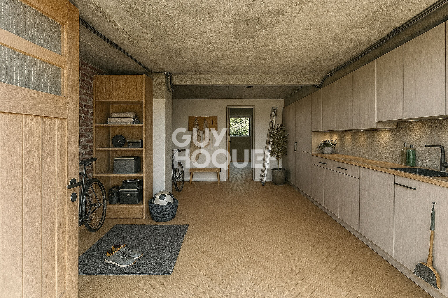 Maison sur terrain de 712 m²