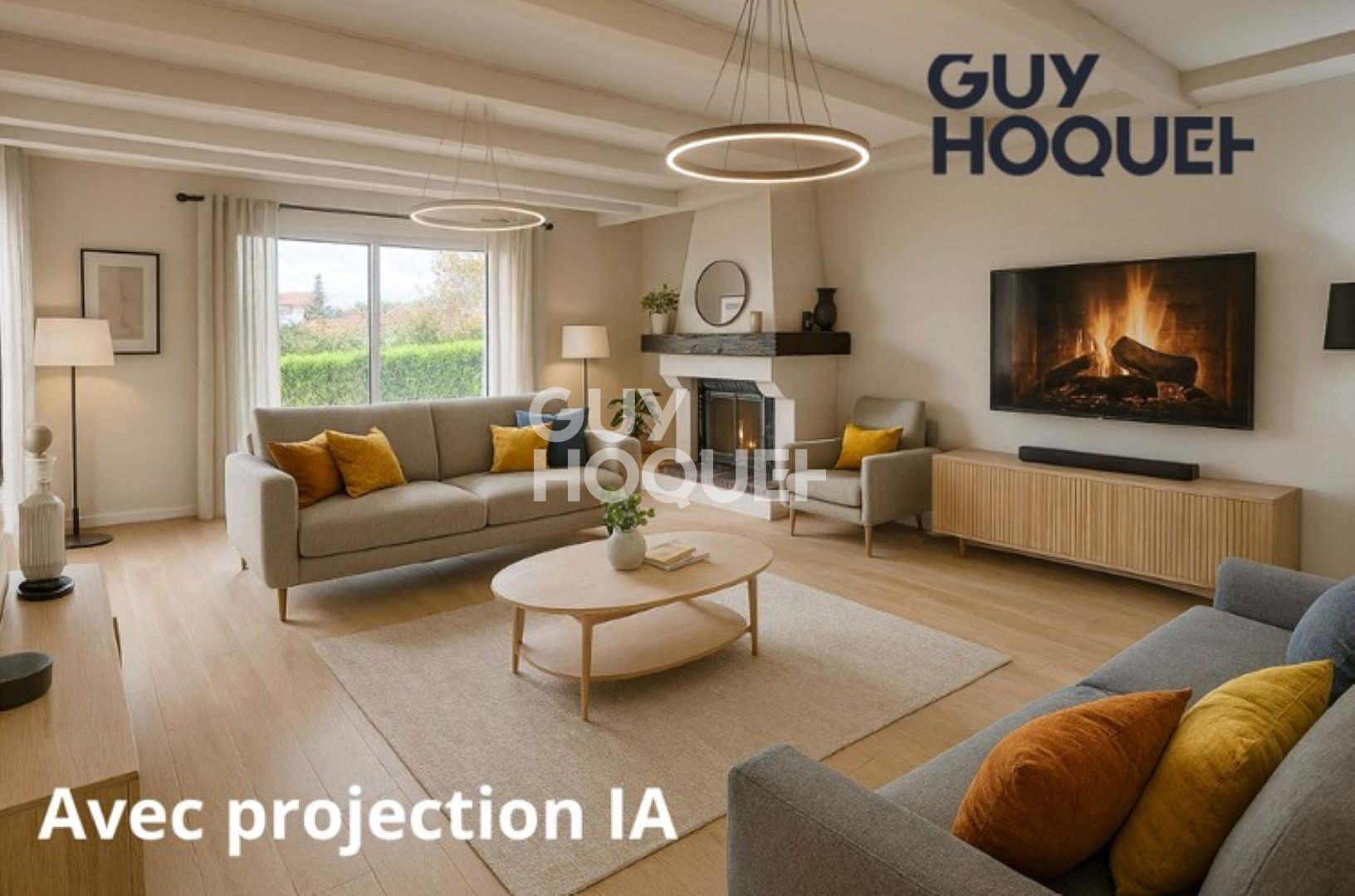 Maison de plain-pied de 100m² environ à découvrir !