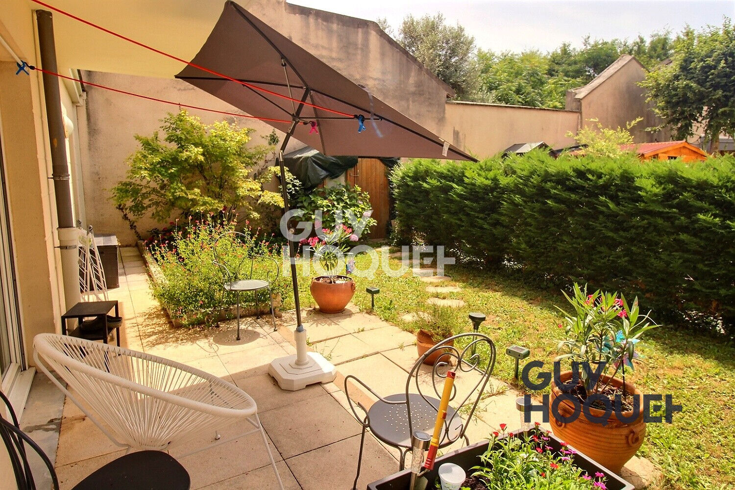 Bel appartement 3 pièces de 63 m² avec jardin privatif