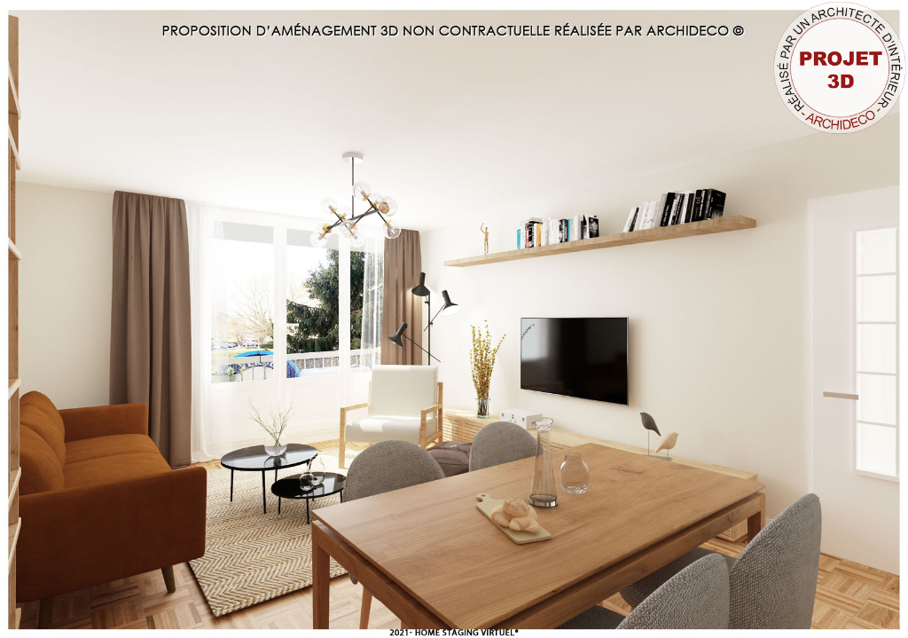 Appartement F5 en vente à CHILLY MAZARIN