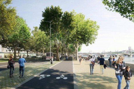 Aménagements du futur périphérique remplaçant l'autoroute A6 A7