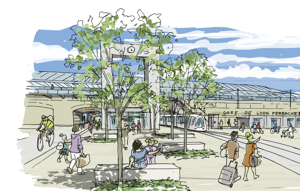 Perrache - Réaménagement du quartier