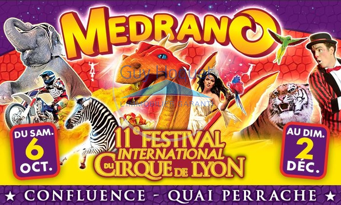 Medrano, le 11ème festival international du Cirque de Lyon