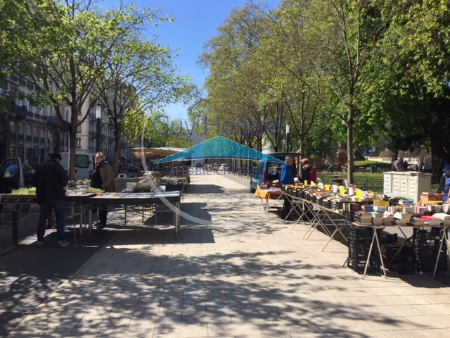 Place Carnot, le marché des livres anciens et vieux papiers